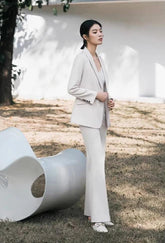 Modern Minimalist Pant Suit